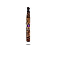 MightySkins Skin Compatible with Kandypens Vape Pen - Wooden Floral | Fits All of These Kandypens Models - Gravity, Draco, Elite, Ice Cream Man, Galaxy, Donuts