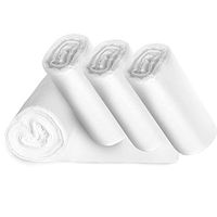 200 8 Gallon Trash Bags, Clear Garbage Can Bags for Office or Kitchen Waste Bins