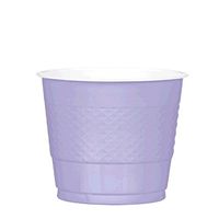 Purple Hydrangea Plastic Cups | 9 oz.| Pack of 20 | Party Supply