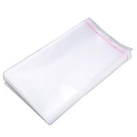 Gazechimp 100pcs Transparent Plastic OPP Bags Self Adhesive Sealing - 15x35cm Thicker