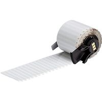 Brady PTL-27-717 B-717 Label, Gloss, Static Dissipative Polyimide, 0.125" H x 1.500" W, White, 750/Roll (Pack of 750)