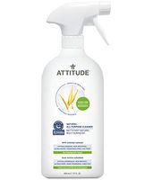 ATTITUDE Sensitive Skin, Safe All Purpose Cleaner, Vegan PETA Hypoallergenic NEA Certified and Dermatologist Tested, Fragrance Free, 27 Fluid Ounce