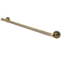 Kingston Brass DR910243 Georgian 24" Decorative Grab Bar, Antique Brass