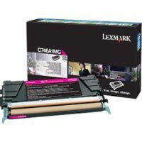 Lexmark Toner Cartridge - Magenta - Laser - 6000 Page - 1 Each - C746A4MG