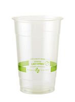 World Centric Compostable 20 Ounce Clear PLA Cold Cup (Package of 500 Cups)
