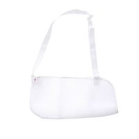 SUPVOX Shoulder Immobilizer Sling Arm Sling Medical Shoulder Immobilizer Rotator Cuff Wrist Elbow Forearm Support Brace Strap for Broken and Fractured Arm (White)