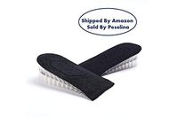 Peselina Silicone Height Increase Shoe Insoles Inserts Elevator Heels Inserts for Women and Men (2 Layers)