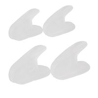 2 Pair Gel Toe Separator Straightener Bunion Spacers Corrector Hallux Valgus