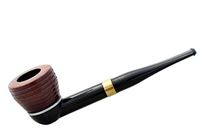 FALCON International fitler Pipe: Straight stem with 2017 Collection Carved Dover Bowl (UK)