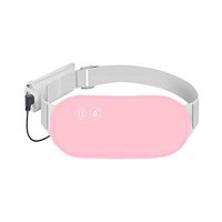 SMGPYNFJ Warm Belly Belt, USB Electric Heating Belt, Fever Vibration Massage Belt, Warm Palace Warm Belly Belt