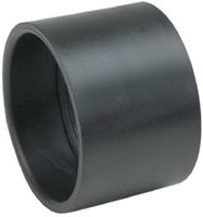 B&K 02933H 1.50 in. Coupling44; Hub x Hub - Black Material