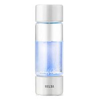 LOVEPET Portable 4 Minute Hydrogen-Rich Water Bottle Rechargeable High Concentration Hydrogen Generator Glass Bottle Anti-Aging Anti-Oxidation Alkaline Water Generator, 360ml