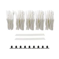 WICHEMI Window Cleaner Accessories Bag Double-Sided Magnetic Glass Wiper Glider Glass Cleaning Tools Replacement Kit