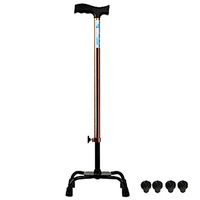 Elderly supplies Aluminum Cane, Height Adjustable Safety Assisted Balance Walker, Light Old Man Walking Stick, Suitable for Outdoor Travel Walking