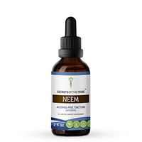 Neem Tincture Alcohol-Free Extract, Organic Azadirachta Indica Promotes a Healthy Level of Sugar in The Blood 2 oz