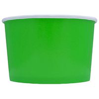 Green Paper Ice Cream Cups - Large 20 oz Dessert Bowls - Perfect For Your Yummy Food & Treats - Frozen Dessert Supplies - 600 Count