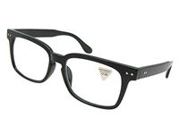 Big Retro Reading Glasses (Black Frame, 1.50)