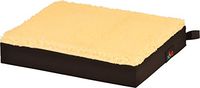 NOVA Sheep Skin Top - Gel & Memory Foam Seat & Wheelchair Cushion, Thick Fleece Everyday Seat Cushion with Removable Cover, 3” Thick Gel Memory Foam Seat Pad with Attachment Straps