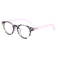 OCCI CHIARI Lightweight Designer Acetate frame Stylish Reading Glasses For Women (Purple, 4.00)