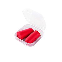 Jenny.Ben Soft Sponge earplugs Ear Protection earplugs Noise Reduction Sleep Plug with Storage Box 2 Pairs