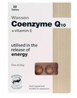 (4 PACK) - Wassen - Coenzyme Q10 + Vitamin E | 30's | 4 PACK BUNDLE
