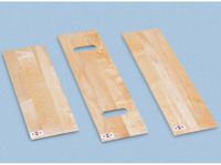 Hardwood Transfer Boards, no cutouts, Length: 8“x24“, , Model 5087