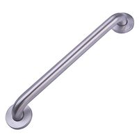 AmazonBasics Bathroom Handicap Safety Grab Bar, 18 Inch Length, 1.25 Inch Diameter
