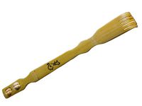 Wooden Roller Massager Back Scratcher with Chinese Characters" Forgiveness"