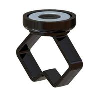 MagDaddy - 3/4" Zip Daddy, 10lb Rating Cable Holder 10 piece pack BLACK