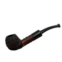Gasparini Maxim Domino Petite Briar Rustic Pocket Size Tobacco Smoking Pipe 01