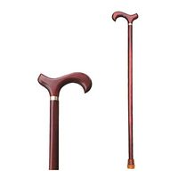 Old Man's Solid Wood Cane, Elm Anti-Slip Durable Elderly Walking Sticks, Fashion Faucet Walking Stick