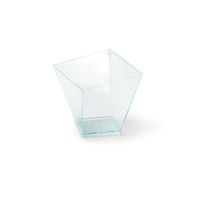 Alcas 2-Oz Mini Mon Amour / Bijoux Square Dessert Cup 2.17" x 2.17" x 2.17" High - 60 Pieces