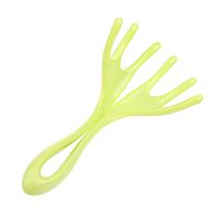 Manual Octopus Scalp Massager Claw Head Hair Spa Comb Self Massage Tool