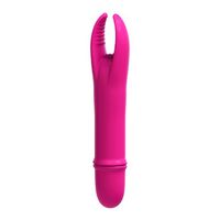 FUNZZY Portable 12 Frequn Orol C-Suking Msager Tougue Liking Vibranter Waterproof Six Toys for Women (Rose Red)