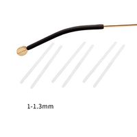 3 Pairs Eyeglass Anti-Slip Silicone Holder - Glasses Ear Hook Retainer Sleeve for Thin Metal Eyeglass Legs (White)