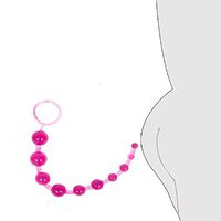 Man VíЪrántịņg Beads for Beginners, Toystour Massager Stick with 10 Modes Beads Prôstràté Massager with Strong Suction Cup for Women