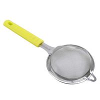 Yunzee Kitchen Fine Mesh Strainer with Sturdy Handle and Wider Hook