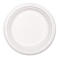 Chinet 21227 Classic White Molded Fiber Round Plate, 8-3/4" Diameter (Case of 500)