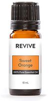 REVIVE Essential Oils SWEET ORANGE 10 ml - 100% Pure Therapeutic Grade, For Diffuser, Humidifier, Massage, Aromatherapy, Skin & Hair Care - Cruelty Free - Unrefined Oils With No Fillers.