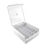 ZHOUHUAW Weekly Pill Box, 3 Times A Day 7-Day Portable One Week Pill Organizer, for Vitamin/Fish Oil/Supplements