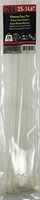 K-T Industries 5-9512 14.6-Inch Cable Ties, Standard Duty, Natural, 25-Pack