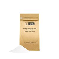 Natural Washing Soda (1 lb.) by Pure Organic Ingredients, Also Called Soda Ash or Sodium Carbonate, Eco-Friendly Packaging, Multi-Purpose Cleaner, Water Softener, Stain-Remover