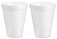 Dart 8J8 Foam Cup Hot or Cold, 1000 per Case, 8 oz. (2-Case (8 oz.))