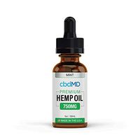 750mg 1oz/30mL Pure Organic Premium Hemp Oil Tincture Drops for Pain Relief Anxiety Sleep Mood Stress Support 100% USA Grown Hemp Extract (Mint)