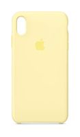 iPhone Xs Max Silicone Case - Mellow Yellow