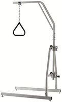 Lumex Versa-Helper Trapeze with Floor Stand for Trapeze (Chrome-Plated)