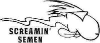 ELKS Unique Design Screamin Semen Funny CAR Decal Sticker, Black, 6 Inch, Die Cut Vinyl Decal, for Windows, Cars, Trucks, Toolbox, Laptops, MacBook-virtually Any Hard Smooth Surface