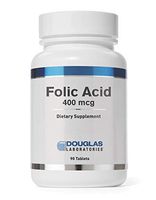 Douglas Laboratories - Folic Acid 400 mcg. - Water Soluble B Vitamin to Support Energy Production and Pregnancy - 90 Tablets
