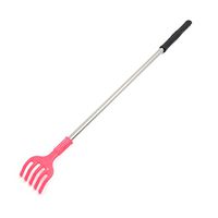 uxcell Pink Plastic Clip Claw 43cm Length Back Scratcher Itch Relaxer Handy Self Massage Tool