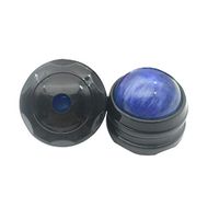 Lolicute Massage Ball 2 Pack Manual Roller Massager for Sore Muscles, Shoulders, Neck, Back, Foot, Body, Deep Tissue, Stiffness, Joint Pain Relief (Blue)